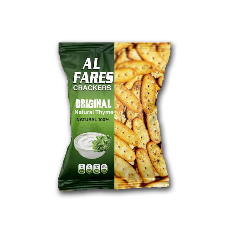 Al Fares Crackers with Natural Thyme Flovor