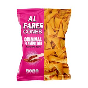 Al Fares Crunchy Corn Cones with Chilli Flavor